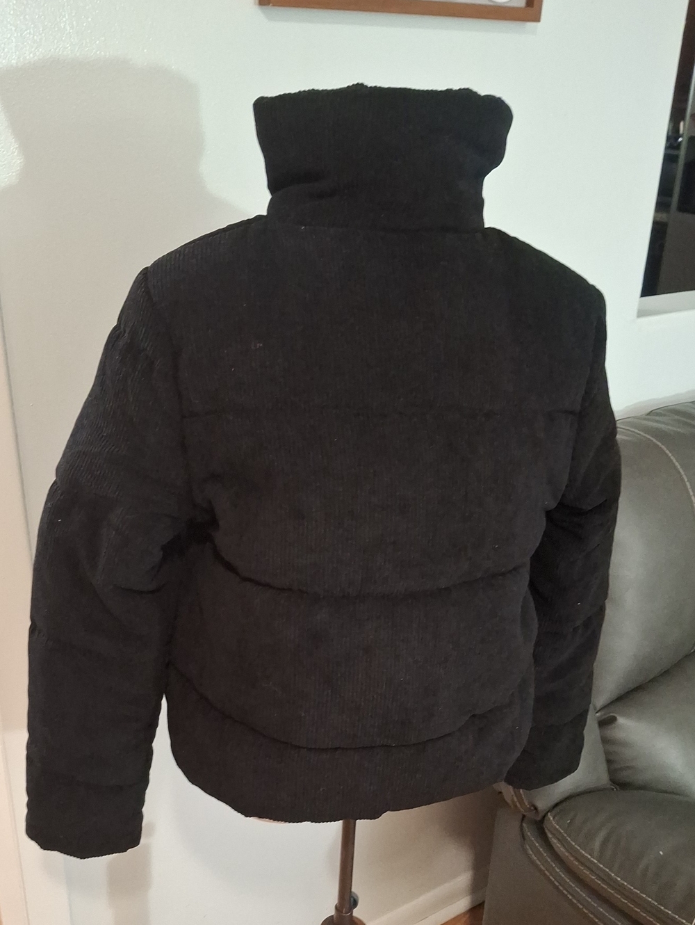 Fashion Nova /Black Puffer Jacket - W Sz Medium - Picture 4 of 7